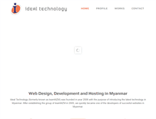 Tablet Screenshot of idealtechnology.asia