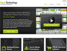Tablet Screenshot of idealtechnology.net